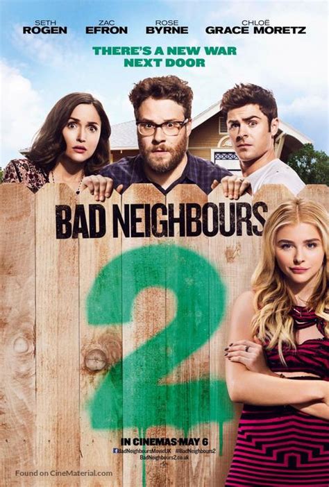 Neighbors 2 Sorority Rising 2016 British Movie Poster