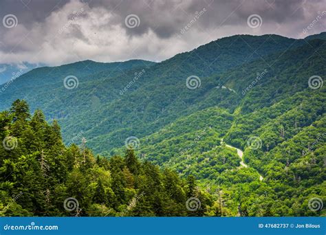 Newfound Gap In Great Smoky Mountains National Park Royalty Free Stock