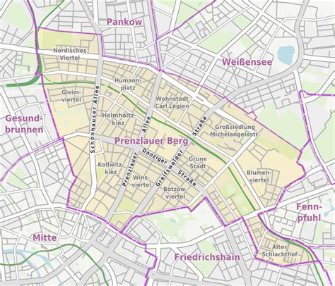 Liste Der Straßen Und Plätze In Berlin Prenzlauer Berg Wikipedia