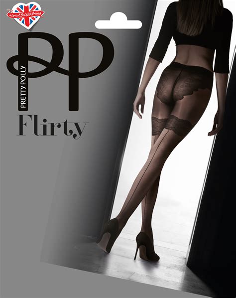 pretty polly backseam tights with body detail