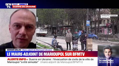 BFMTV On Twitter Le Maire Adjoint De Marioupol Annonce Un Bilan De