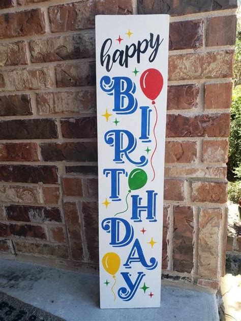 Celebrate that special birthday with this fun editable happy birthday yard sign! Pin on Laughing Monkey Texas