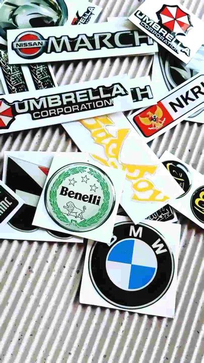 Stiker Logo BMW M3 Emblem Sticker 3D Variasi Mobil Lazada Indonesia