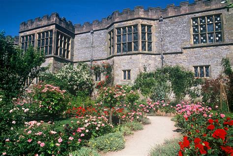 Haddon Hall Near Bakewell Derbyshire The Gardens At The Flickr