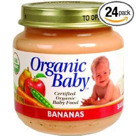 The baby food has dha and ara included which are found in the breast milk for brain and eyes' development. 24 Pack Organic Baby Food Just $11.82