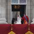 Royal Wedding The Newlyweds Greet Wellwishers From The Buckingham