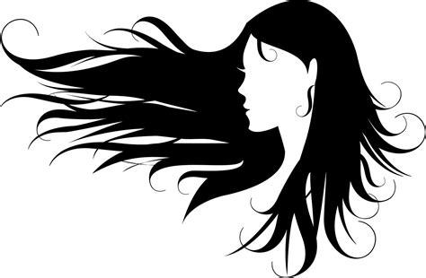 How To Impress With Your Hair Girl Silhouette Wind Blown Hair Girl