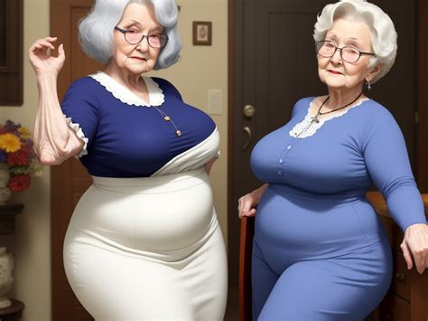 Higher Quality Picture Converter Granny Showing Her Thicc
