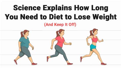 Science Explains How Long You Need To Diet To Lose Weight And Keep It Off