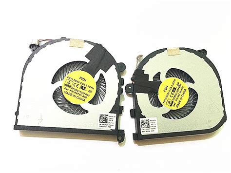 Original New Laptop Cpu Gpu Cooling Fan For Dell Xps 15 9550 Precision