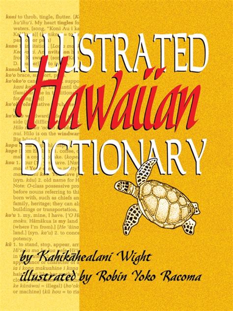 Download Illustrated Hawaiian Dictionary By Kahikahealani Wight