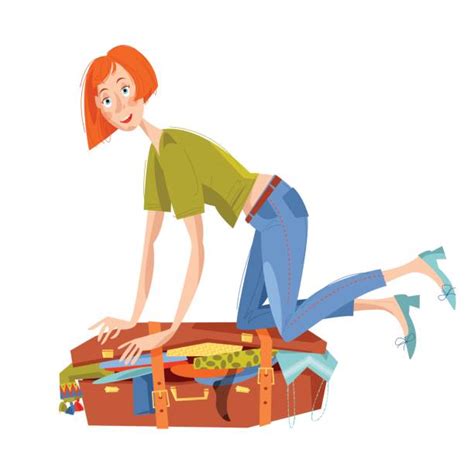 300 Woman Packing Suitcase Stock Illustrations Royalty Free Vector Graphics And Clip Art Istock