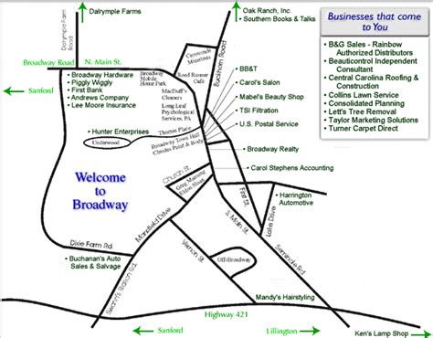 Town Of Broadway Nc Official Government Site