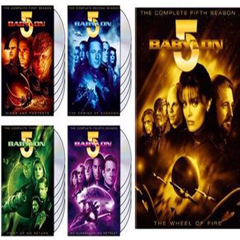 Babylon 5 Dvd Set Complete Series Box Set Tv Collection Seasons 1 5