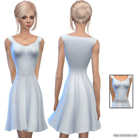 Simista A Little Sims 4 Blog Ashley Dress Collection