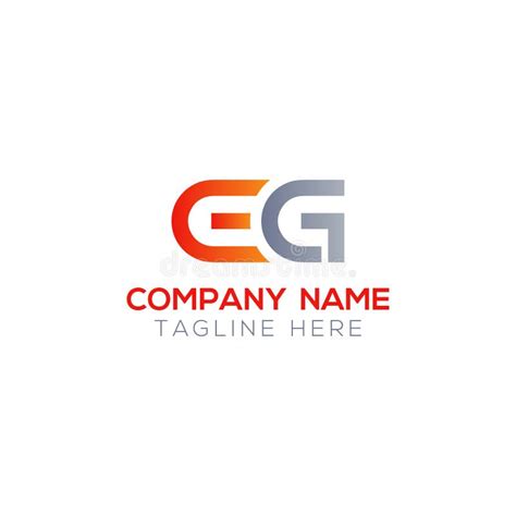 Initial Eg Letter Logo With Creative Modern Business Typography Vector