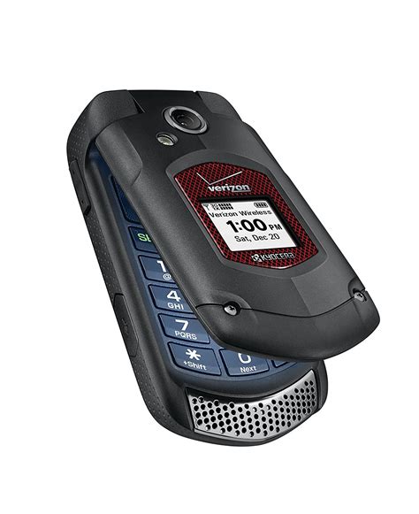 Kyocera Duraxv E4520 Rugged Flip Phone For Verizon Black Mint