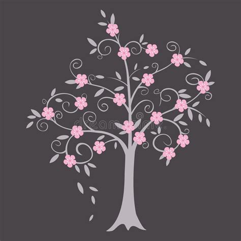 Curly Tree Vector Stock Vector Illustration Of Active 29667592