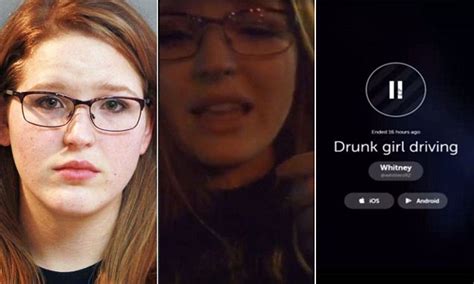 whitney beall who drunk drove live on streaming app periscope avoids jail time daily mail online