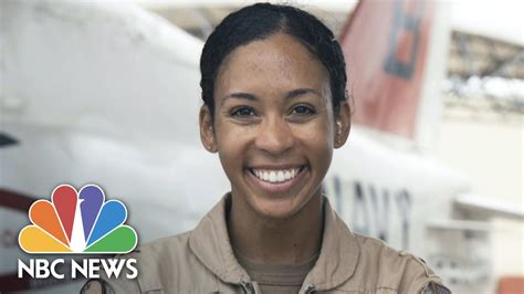 Navys First Black Female Tactical Fighter Pilot Receives Wings Of Gold