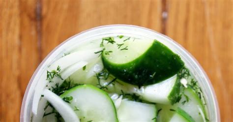 Always move the frozen cucumber pickles from the freezer to the refrigerator, the night prior to serving or about four hours before use. How to Freeze Cucumbers - Cucumber Salad | PractiGanic ...