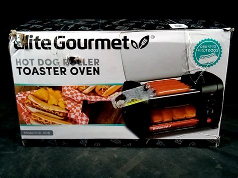 Elite Gourmet Hot Dog Roller Toaster Oven Ehd 051b Dutch Goat