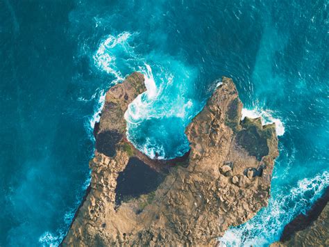 Free Images Sea Water Rock Ocean Coastal Underwater Aerial View