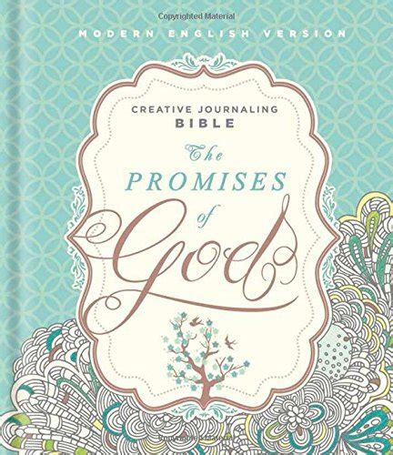 The Mev Promises Of God Creative Journaling Bible Modern English