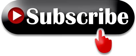 Download Black Subscribe Png Subscribe Button Black