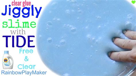 But if you have a steady hand and are neat with the glue, you can make a bond that is practically invisible. DIY JIGGLY CLEAR GLUE SLIME WITH TIDE FREE & CLEAR!!! WITHOUT BORAX, SALINE SOLUTION or STARCH ...
