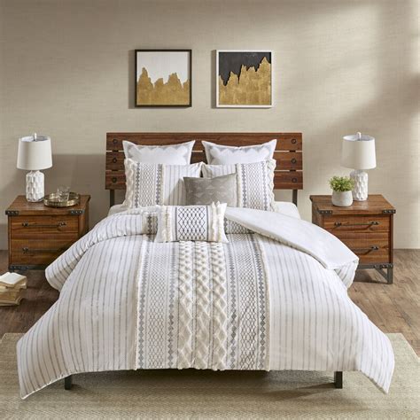 Eider And Ivory Jenkinsburg 100 Cotton 3 Piece Duvet Cover Set And Reviews