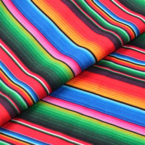 David Angie Colorful Ethnic Stripe Printed Double Brushed Polyester Fabric Soft