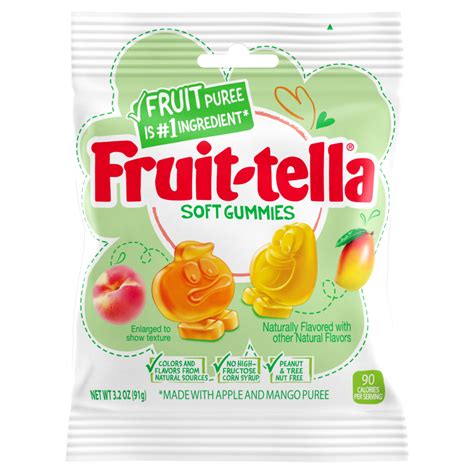 Mangopeach Soft Gummies 32 Oz Fruittella Usa