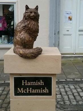 In this video i groom a cat. Hamish McHamish Statue - Saint Andrews, Scotland - Atlas ...