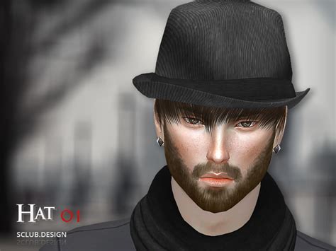 My Sims 4 Blog Accessories Hats Male