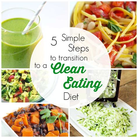 5 Simple Steps To Transition To A Clean Eating Diet Happy Healthy Mama