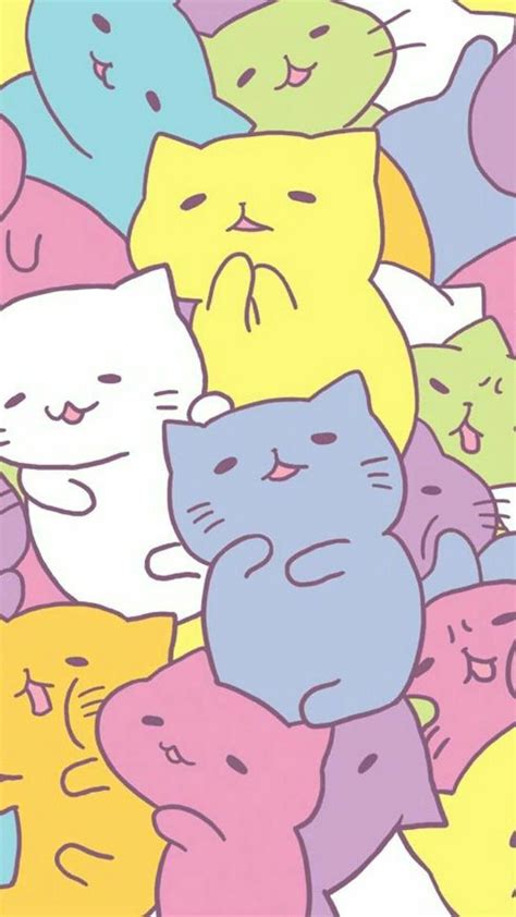 Kawaii Anime Cat Wallpapers Top Free Kawaii Anime Cat Backgrounds