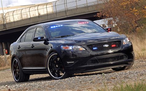2010 Sema Preview Stealth Ford Taurus Police Interceptor Concept