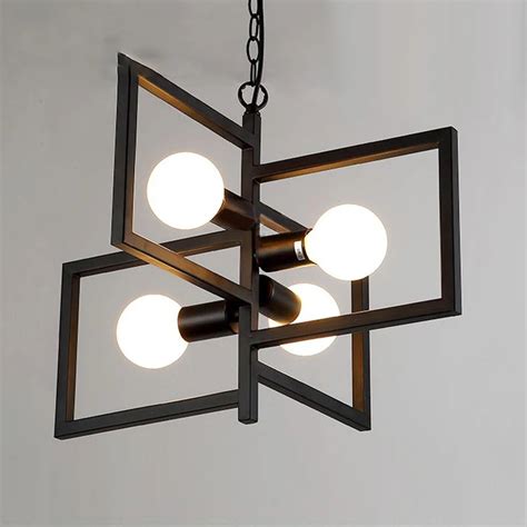 Loft Industrial Chandeliers Lights Modern Minimalist Design Chandelier