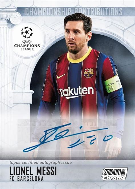 2020-21 Topps Stadium Club Chrome UEFA Champions League Checklist in