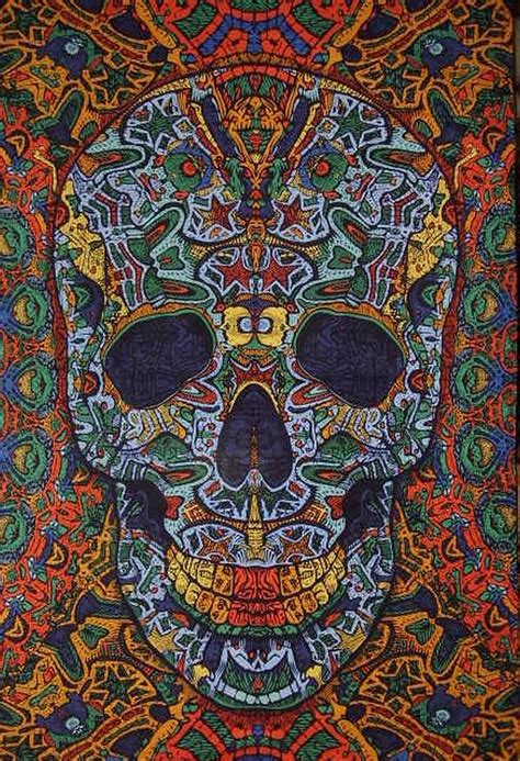 With bold and bright colors this is sure to elevate the appearance of any spacewhy customers love house of tapestrys wall hangings. 3-D Psychedelic Skull Tapestry-Wall Hang-90 x 60 | eBay