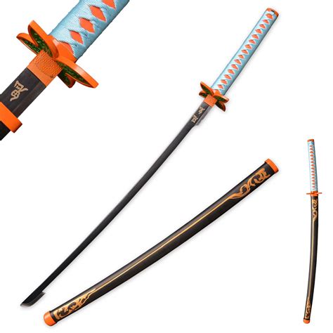 Buy Sword Fort Carbon Steel Demon Slayer Sword Real Metal Handmade