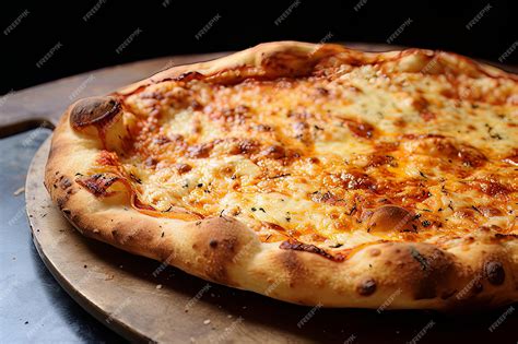 Premium Photo | Golden and Crispy Pizza Crust Perfection
