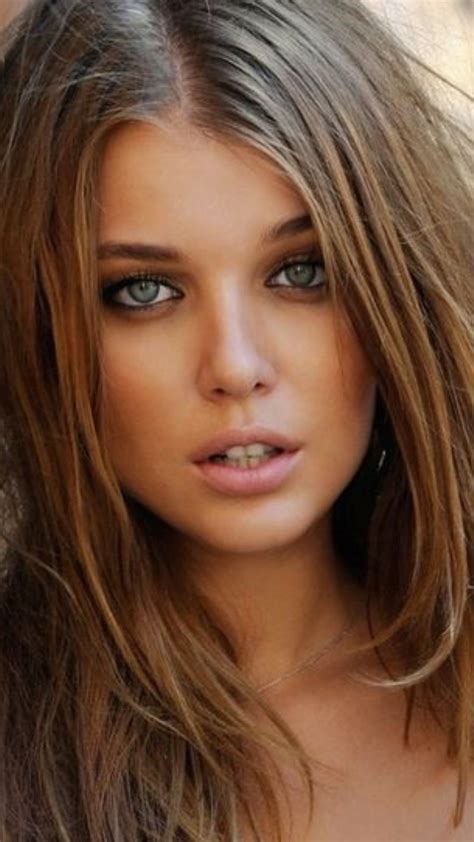 A Great Portrait On Close Up Of An Nice Girl Portraitwomens