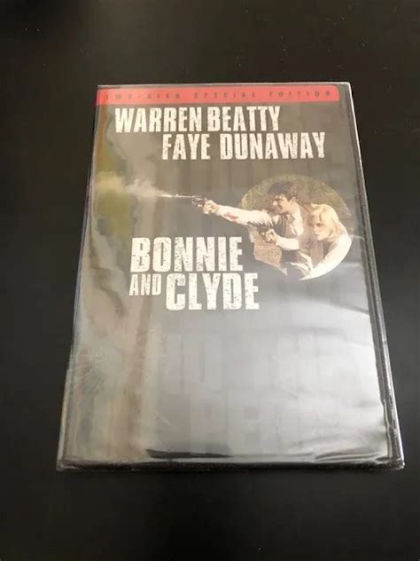Dvd Bonnie And Clyde Warren Beatty Faye Dunaway 2 Discs Brand New 1967
