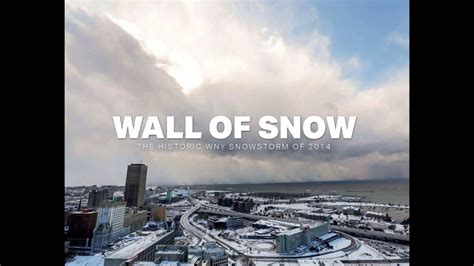 The Snowvember Storm In Buffalo Ny Rememerance Video Youtube