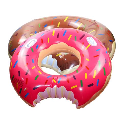 Small Roaming Donut Inflatable Circle Adult Children Swimming Ring