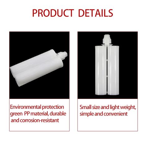 Epoxy Adhesives Sealants Plastic Tube Ab Glue Cartridge For Packing