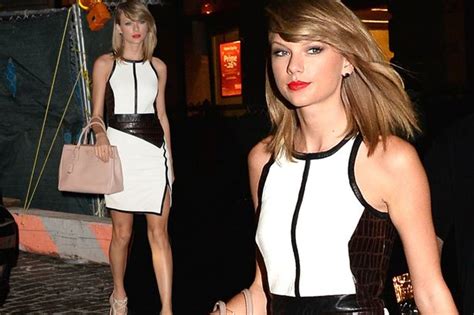 All Grown Up Taylor Swift Shows Off Her Never Ending Pins In Sexy
