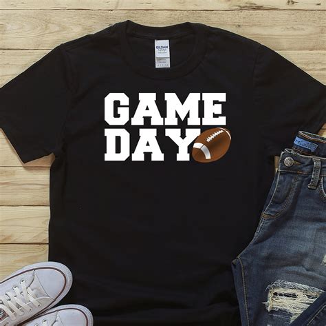 Game Day Football Shirt Football Shirt Gameday Shirt Etsy